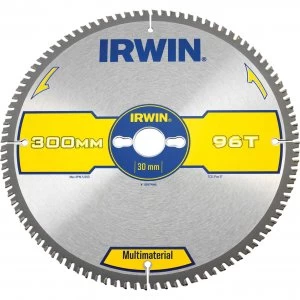 Image of Irwin Multi Material Circular Saw Blade 300mm 96T 30mm