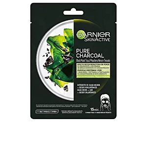 Image of PURE CHARCOAL Black mask tissu detox effect