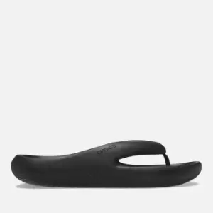 image of Crocs Womens Mellow Flip Flops - Black - M4/W5