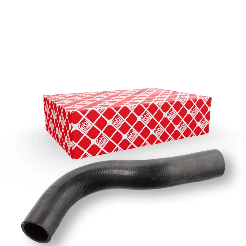 Image of FEBI BILSTEIN 12435 Radiator Hose Rubber with fabric lining, Upper Rubber, Rubber with fabric lining Radiator Hose (475)