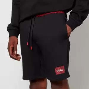 Image of HUGO Mens Draig Sweat Shorts - Black - S