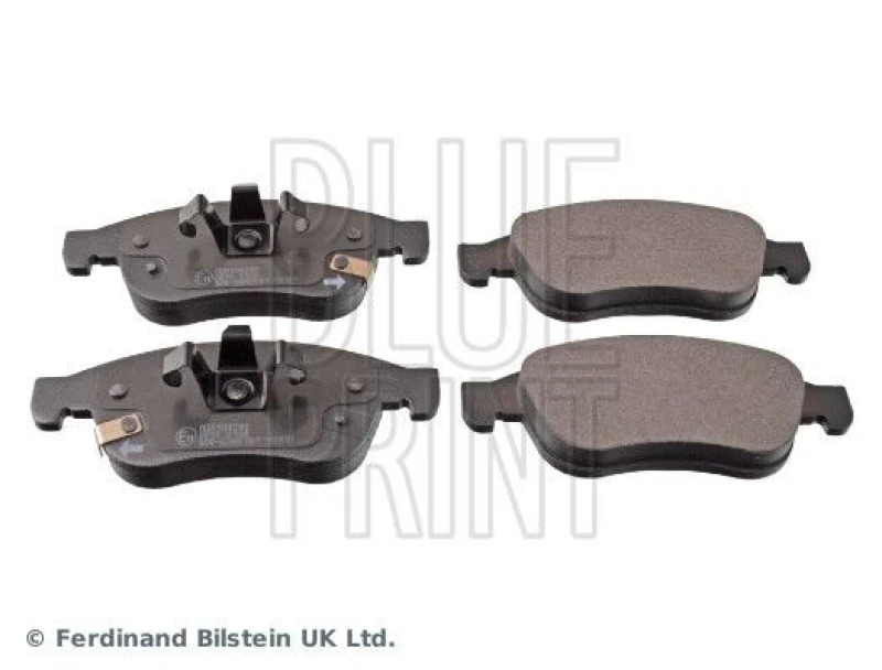 Image of Blue PRINT Brake pad set Blue PRINT ADA104280
