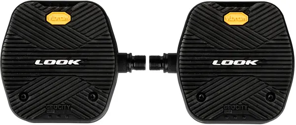 image of Look Geo City Grip Flat Pedals Black