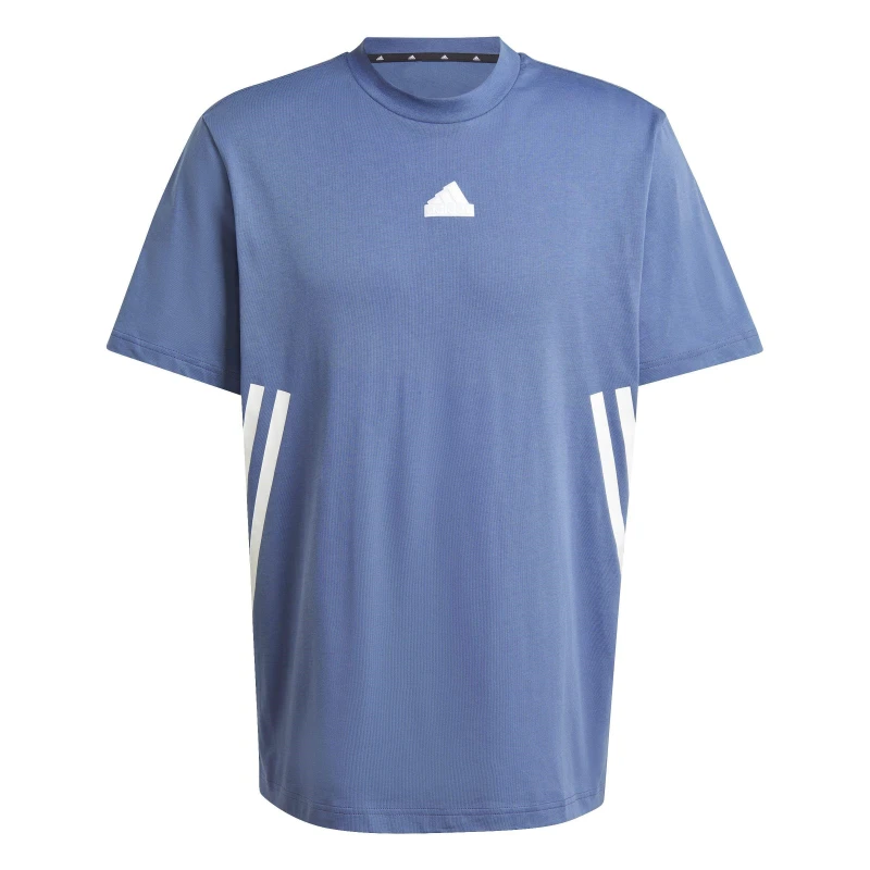 Image of adidas Future Icons 3-Stripes T-Shirt Mens - Blue Blue S