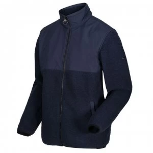 Image of Regatta Cadao Heavyweight Full Zip Fleece - Navy/Navy