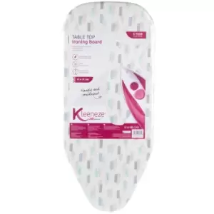 image of Kleeneze 73 x 31cm Table Top Ironing Board