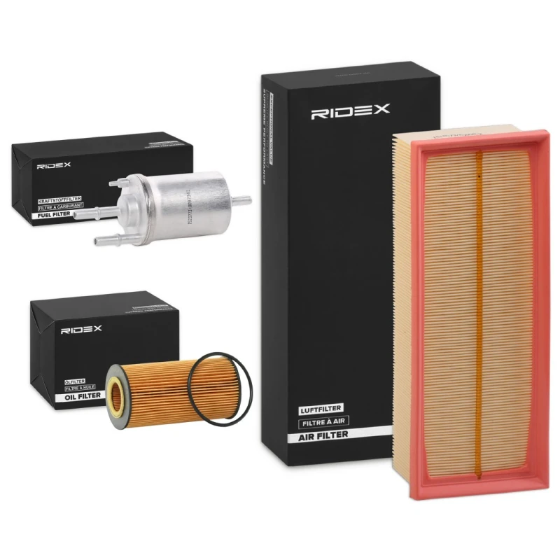 Image of RIDEX 4055F7772 Filter Set with gasket/seal Filter Set (4055)