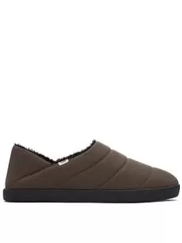 Image of TOMS Ezra Slipper - Brown, Green, Size 8, Men