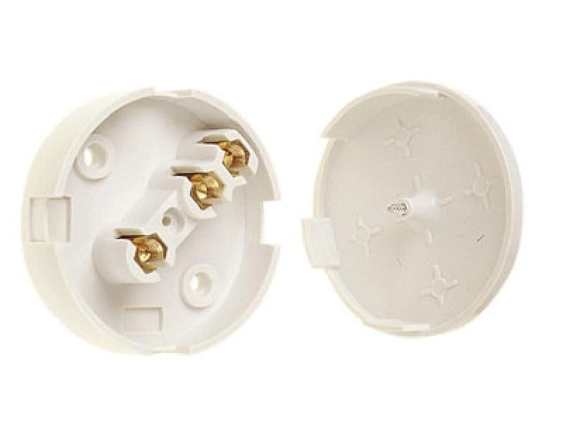 Image of Dencon 4044Wnb 3 Terminal Junction Box 30A White Dcn4044Wnb