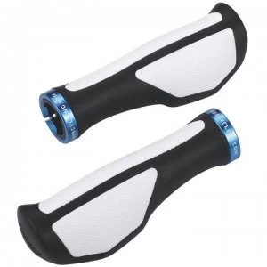 image of BBB ErgoFix Handle Bar Grips - Black/White