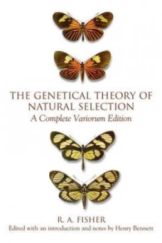 Image of The Genetical Theory of Natural Selection by R. a Fisher Hardback
