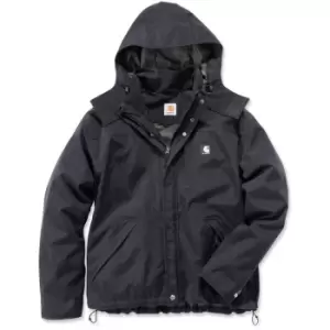 Image of Carhartt Mens Shoreline Adjustable Waterproof Taped Seams Jacket Coat XXL - Chest 50-52' (127-132cm)