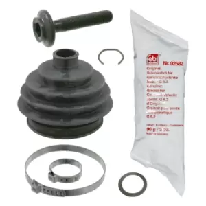 Cv Boot Kit Bellow Set drive shaft 03633 by Febi Bilstein