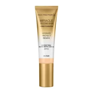 Max Factor Miracle Second Skin Foundation SPF20 LIGHT