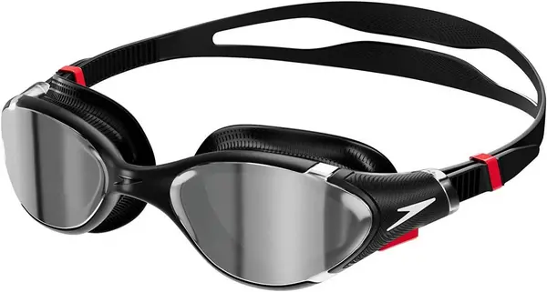 Image of Speedo Biofuse 2.0 Mirror Goggles Black/Silver Adult