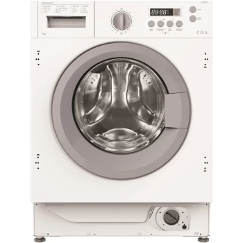 image of CDA CI327 7KG 1400RPM Integrated Washing Machine