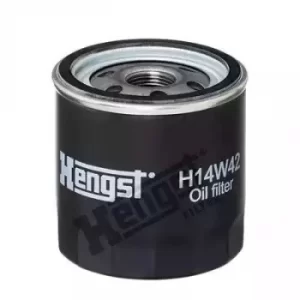 image of Spin-On Oil Filter H14W42 by Hella Hengst