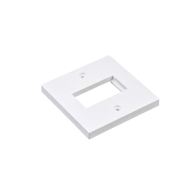 Image of FDL 86 x 86mm MODULAR FACEPLATE - 1 GANG / 1 MODULE 25 x 50mm