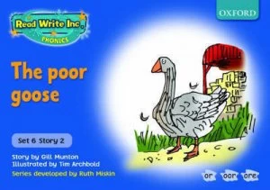 Image of Read Write Inc. Phonics Blue Set 6 Storybooks the Poor Goose by Gill Munton Book