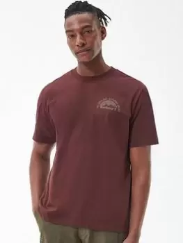 Image of Barbour Haydock T-Shirt - Red