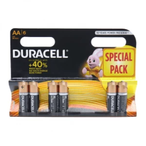 Image of Duracell AA Batteries - 6 Pack
