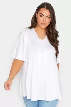 Image of Pleat Front Swing Top