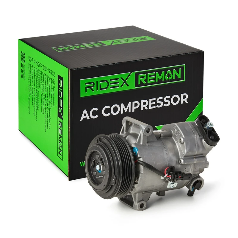 Image of RIDEX REMAN Air conditioning compressor RIDEX REMAN 447K0204R