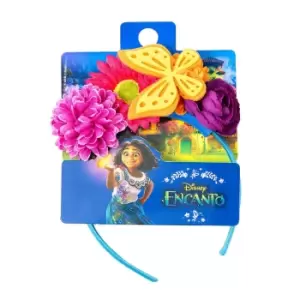 Image of Disney Encanto Multicoloured Flower and Butterfly Headband