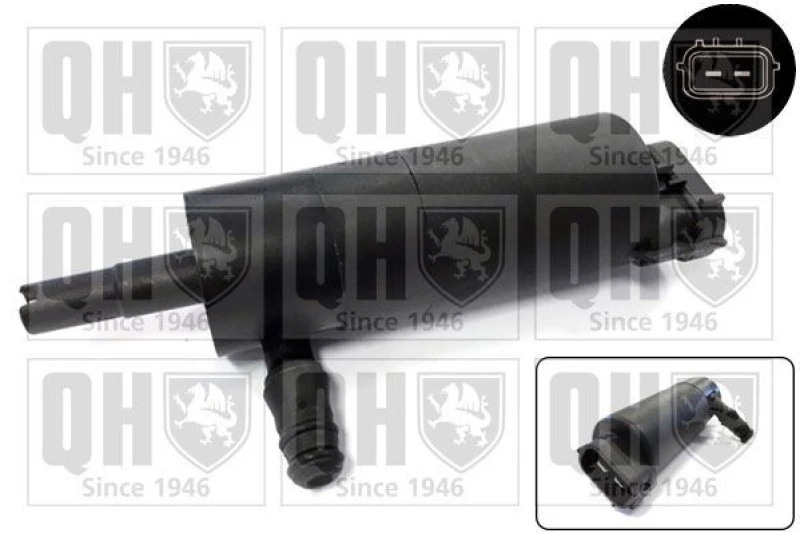 Image of QUINTON HAZELL Windscreen washer pump QUINTON HAZELL QWP084