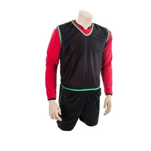 image of Mesh Training Bib Adult - Black