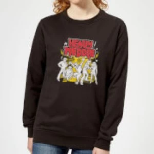 Scooby Doo Heavy Meddle Womens Sweatshirt - Black