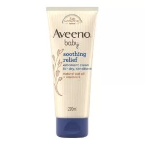 image of Aveeno Baby Soothing Relief Emollient Cream 200ml