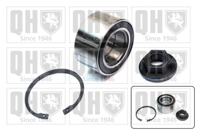 Image of QUINTON HAZELL Wheel bearing kit QUINTON HAZELL QWB1417