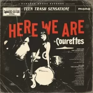 image of Here We Are the Courettes by The Courettes CD Album