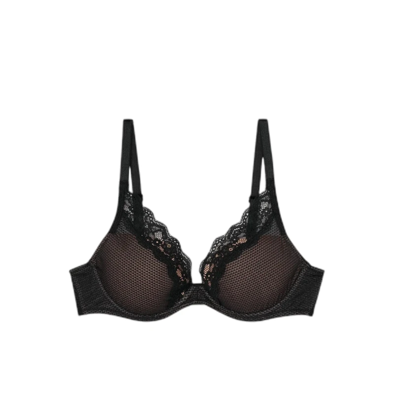 Image of Passionata Womens padded underwired bra Passionata Brooklyn Noir Female 80F