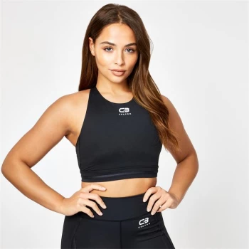 image of USA Pro The Courtney Black Sports Bra - Black