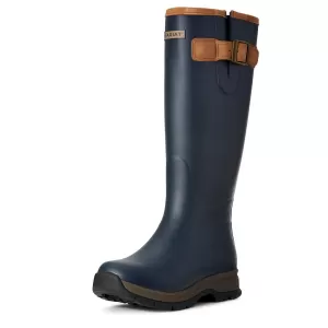 image of Ariat Burford Wellington Boots - Navy