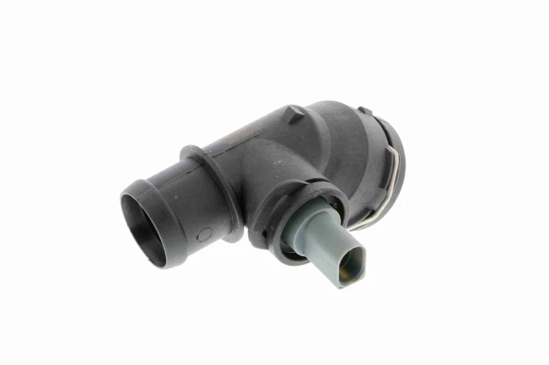 Image of VAICO V10-9760 Coolant Flange with sensor, Original VAICO Quality Coolant Flange (3219)