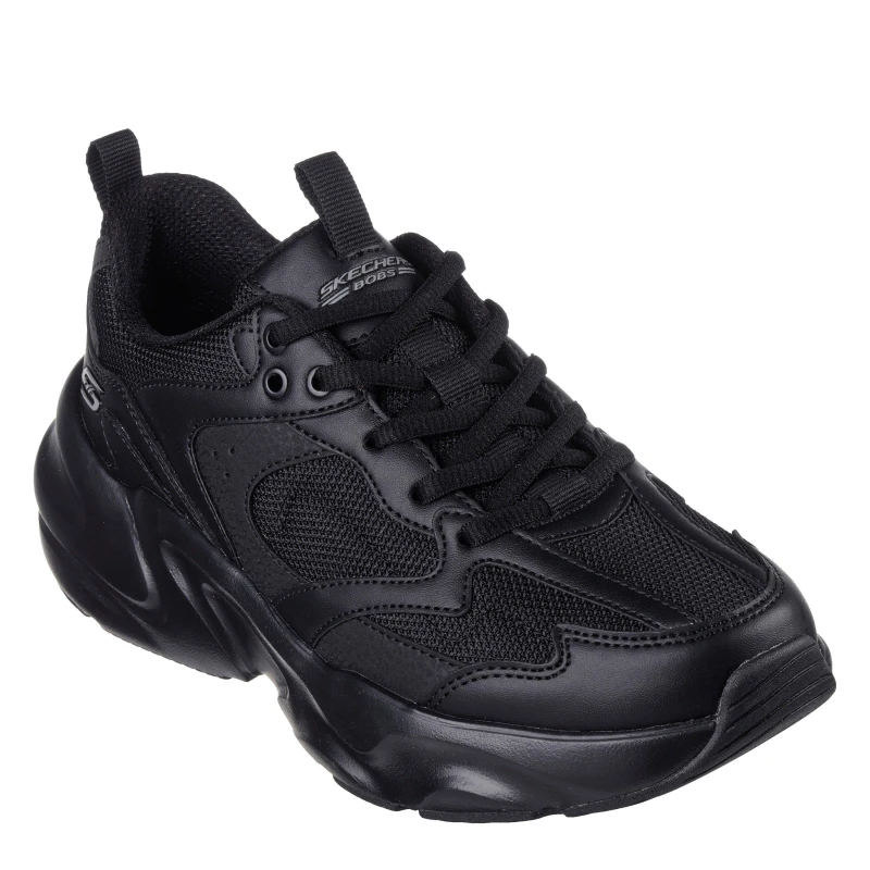 Image of Skechers Womens Bobsbamina2 Casual Low-Top Trainers Black female 3 (36)