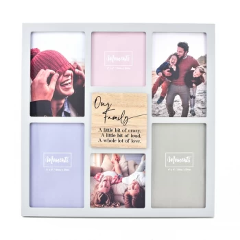 Image of Moments Wooden Collage Frame - Our Family