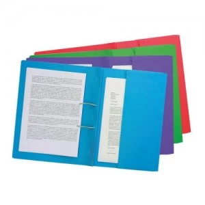 Image of Forever Pocket Spiral File Foolscap Assorted PK25