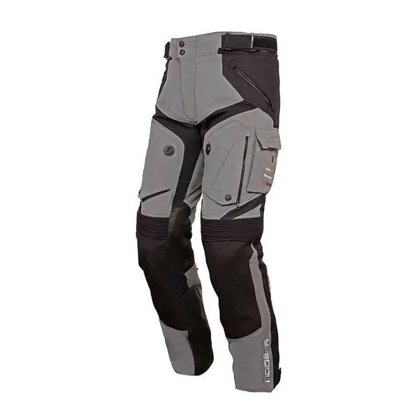 Image of Modeka Panamericana II Pants Grey Black Size 3XL