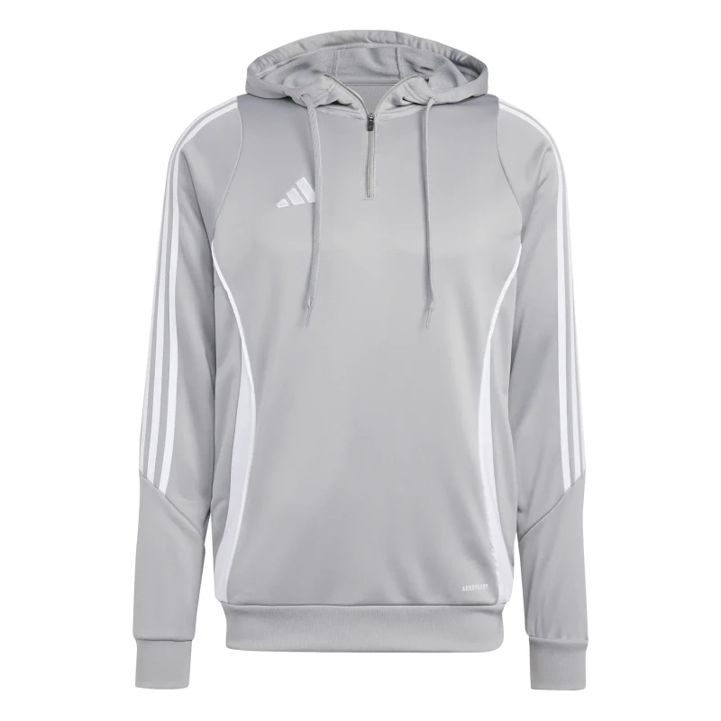Image of adidas Mens Tiro 24 Training Hoodie -grey, Grey Size XL Men Grey VV6CX Male XL