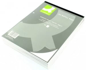 Image of Q Connect Refill Pads A4 N/fnt 80 Leaf - 10 Pack