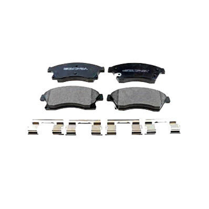 Image of ZIMMERMANN 25031.185.2 Brake pad set Front Axle, with acoustic wear warning, Photo corresponds to scope of supply Brake Pad Set,disc brake (402)