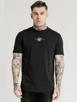 image of Sik Silk Short Sleeve Square Hem Tee