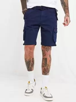 Image of Joe Browns Hit The Action Shorts - Navy, Size 38, Men
