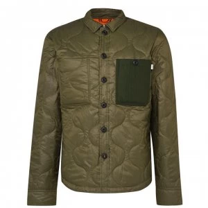 image of Timberland Onion Quilted Jacket - Grape Leaf