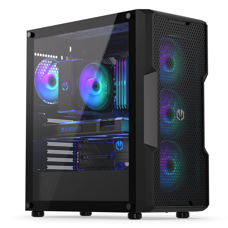 Image of ENDORFY ENDORFY Regnum 400 ARGB Tower Black EY2A009