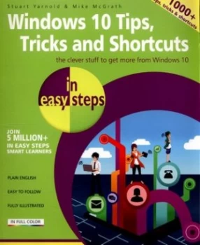 Image of Windows 10 Tips Tricks and Shortcuts in Easy Steps by Mike Mcgrath Paperback